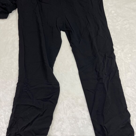 LOFT Utility Jumpsuit Women's Size Small Front Zip Black 100% Rayon Ankle NEW‎ - Picture 10 of 15